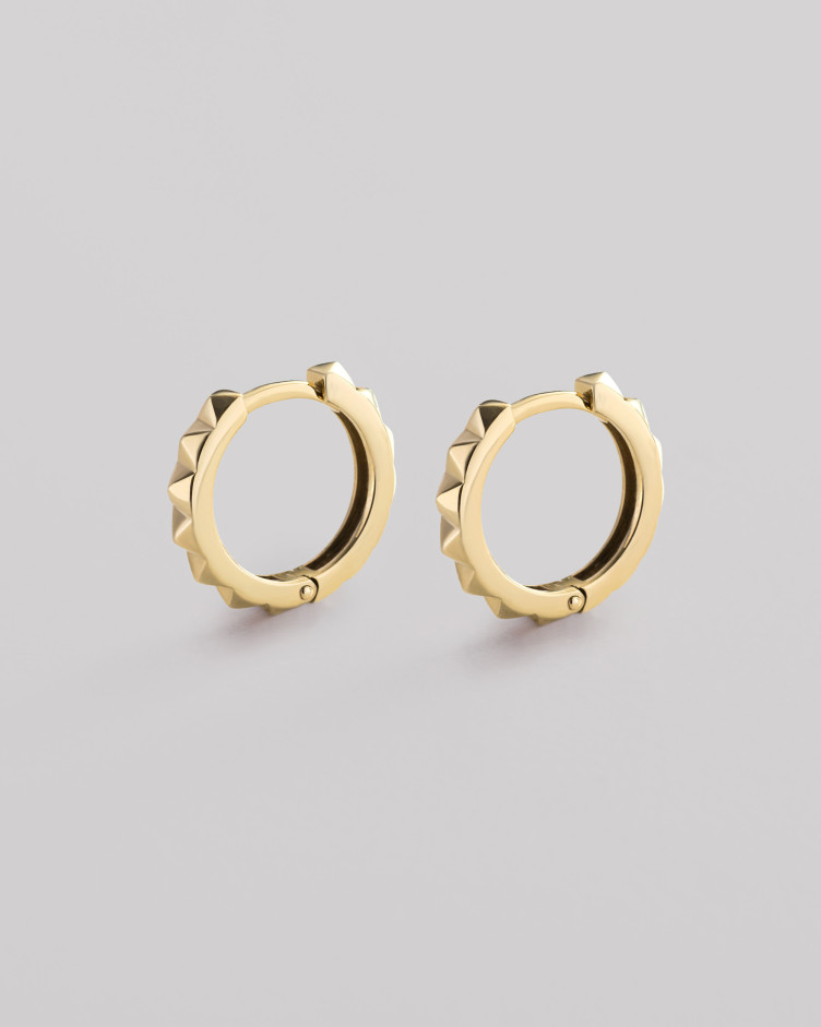 14k yellow gold earrings VETTA 2