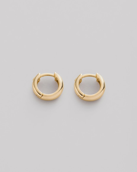 14k yellow gold earrings MINIMA