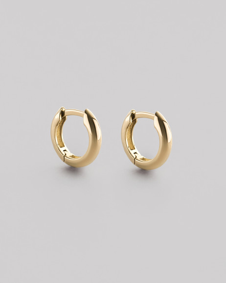 14k yellow gold earrings MINIMA 2