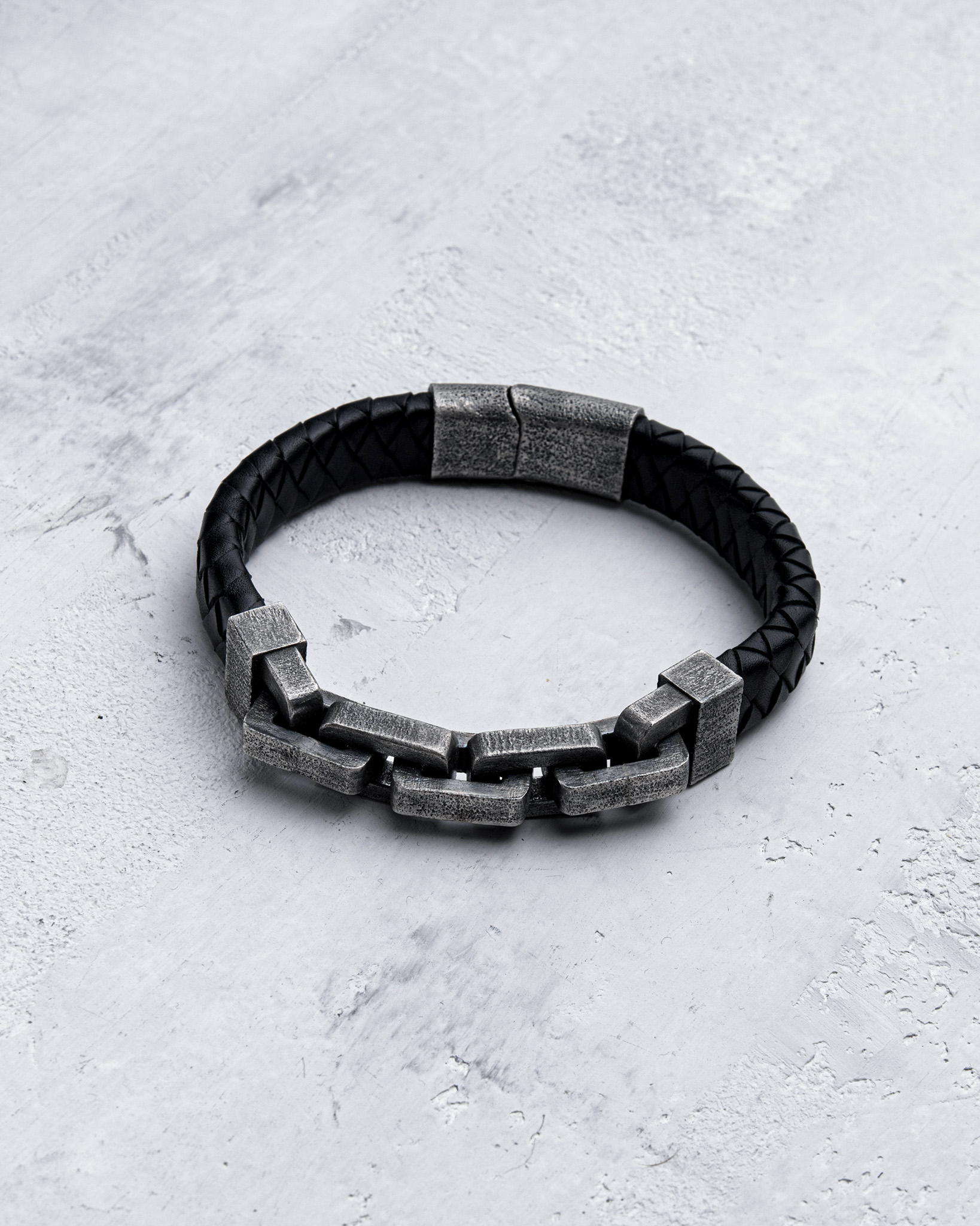 bransoletki męskie plecione Reytel