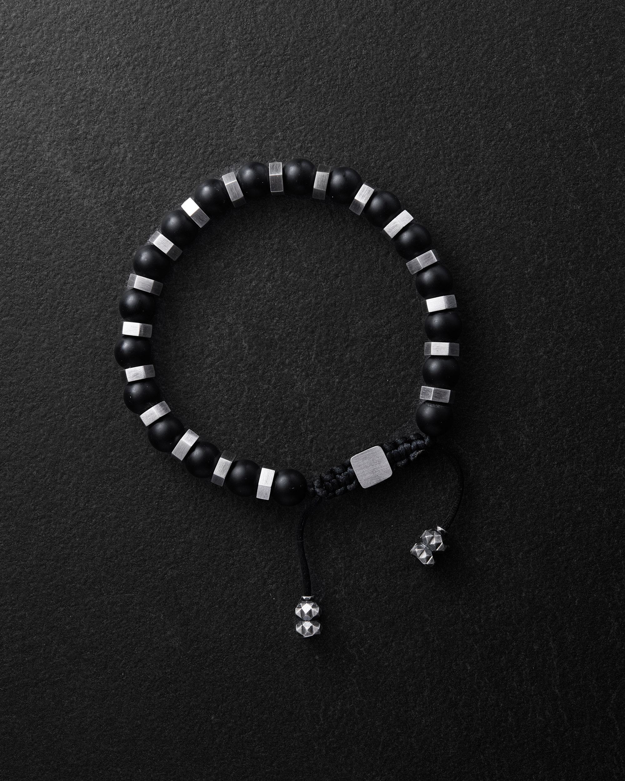 bransoletka męska z kamieni Reytel