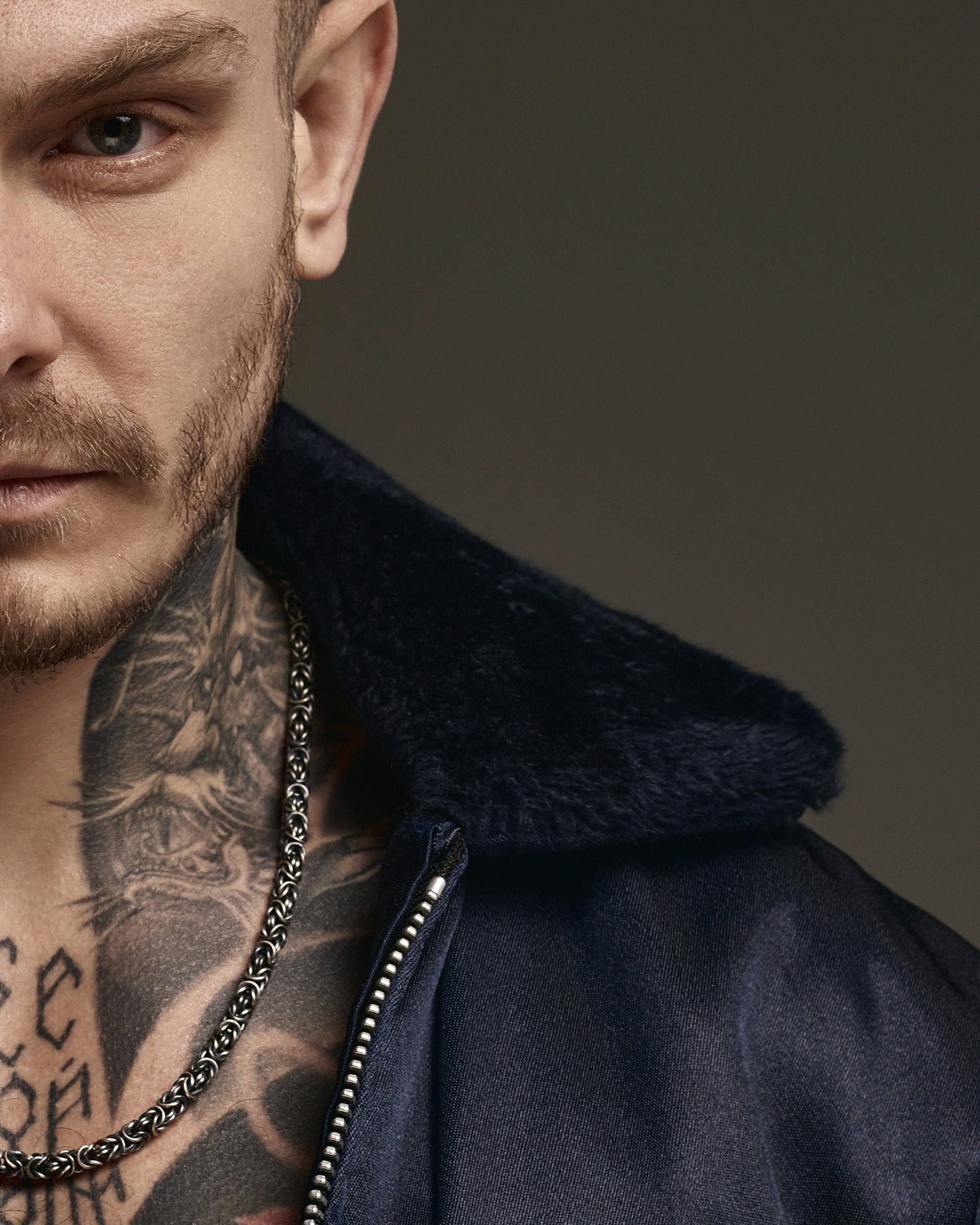 łańcuszek męski splot królewski Reytel